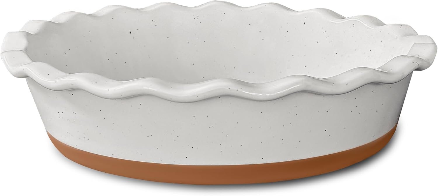9-inch ceramic pie dish